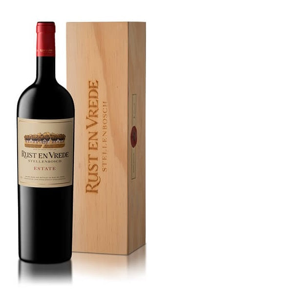 Rust en Vrede Estate Magnum (1,5l) 2018 in Holzbox